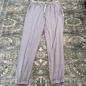 Vuori Halo Warm Up Jogger Heathered Purple Women's Size M
